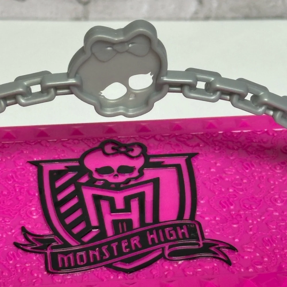 Monster High Create a Monster Design Lab Coffin Only 2011 Pink Black